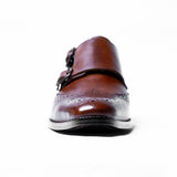 Signature WingTip Monk-Straps by Boseden