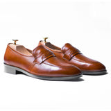 Signature Slip-On Penny Loafers by Boseden