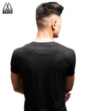 Black Basic V-Neck T-Shirt
