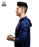 Navy Premium Hooded Jacket
