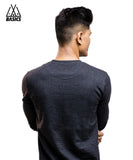 Classic Charcoal Cotton Sweater