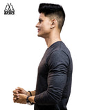 Classic Charcoal Cotton Sweater
