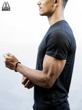Stealth Grey Basic Crew/Round Neck T-Shirt
