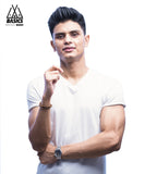 Classic White V-Neck Signature Series