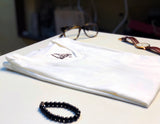 White Basic V-Neck T-Shirt