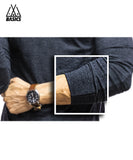 Stealth Grey Long Sleeve T-Shirt With Cuff