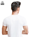 White Basic Crew/Round Neck T-Shirt